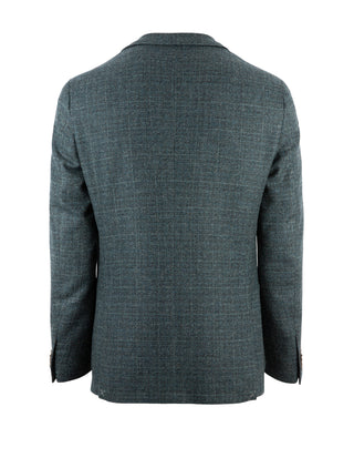 Drop7 Kavaj Ull Cashmere Petrol Blå