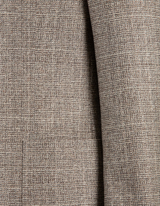 Drop7 Kavaj Ull Cashmere Beigegrå