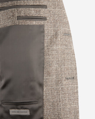 Drop7 Kavaj Ull Cashmere Beigegrå
