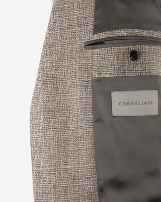 Drop7 Kavaj Ull Cashmere Beigegrå