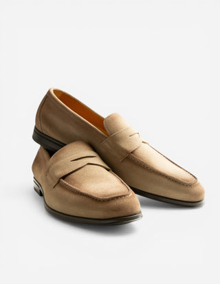 Penny Loafer Mocka Beige