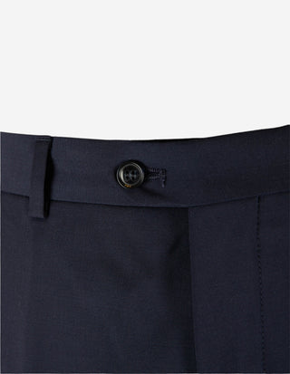 Dandy Kostymbyxa Straight Fit Mellanblå