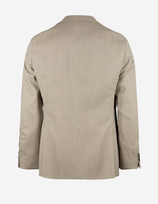 Fogerty Kavaj Strukturerad Ull Beige