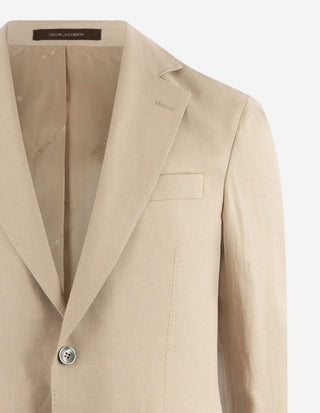 Fogerty Kavaj Linne Beige