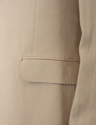 Fogerty Kavaj Linne Beige