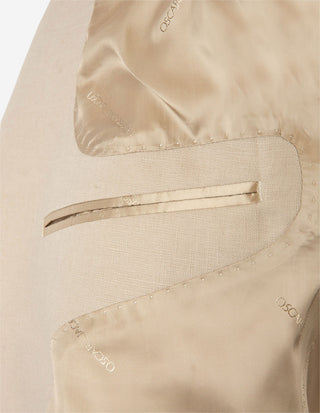 Fogerty Kavaj Linne Beige