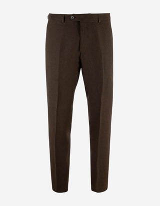 Dandy Byxa Linne Mörkbrun