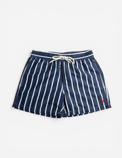 Traveler Badshorts Randiga Navy/Vit