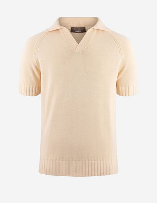 Sartorial Open Polo Twisted Cotton Benvit