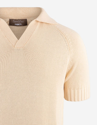 Sartorial Open Polo Twisted Cotton Benvit
