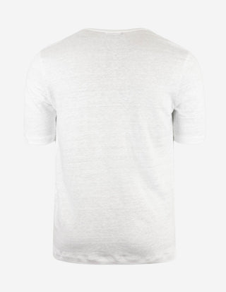 T-shirt Casual Fit Linne Vit
