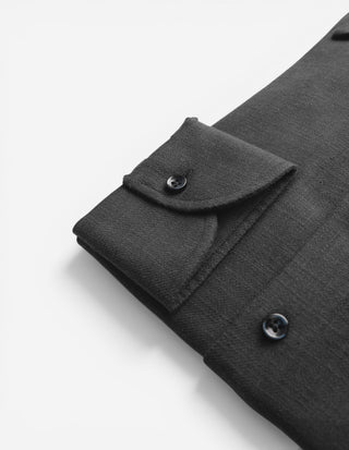 Sartorial Shirt Denim Tvättad Svart