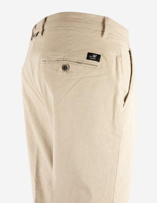 Torino Chinos Jacquard Ljusbeige
