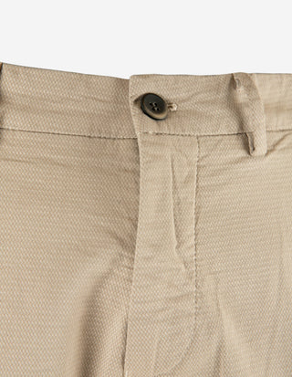 Torino Chinos Jacquard Ljusbeige
