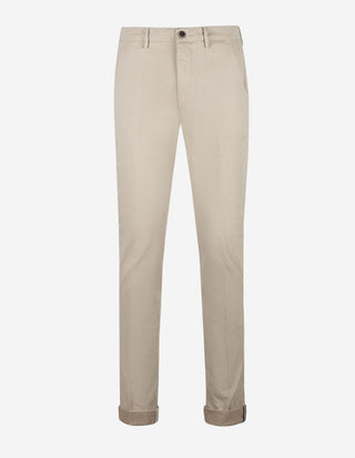 Torino Chinos Jacquard Ljusbeige