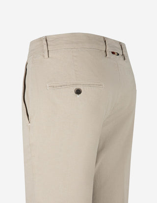 Torino Chinos Jacquard Ljusbeige