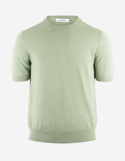 T-Shirt Stickad Ljusgrön
