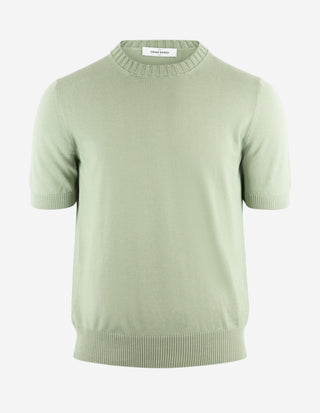 T-Shirt Stickad Ljusgrön