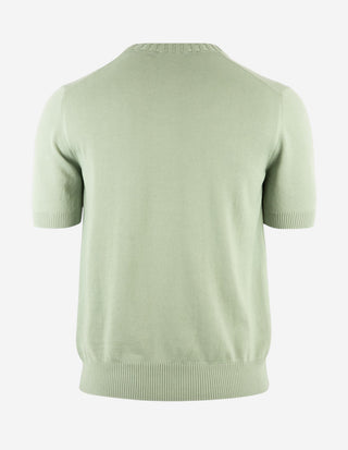 T-Shirt Stickad Ljusgrön