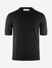 T-Shirt Stickad Svart