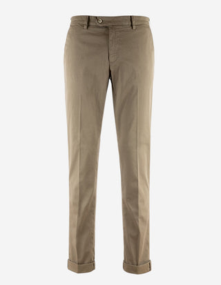 New York Chinos Militärgrön