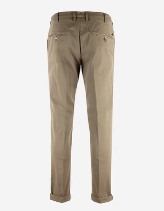 New York Chinos Militärgrön