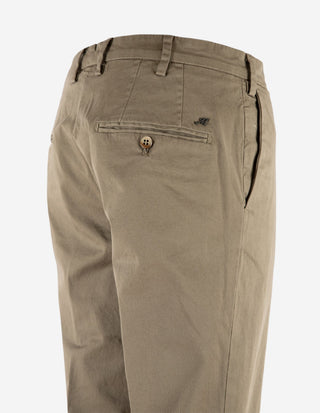 New York Chinos Militärgrön