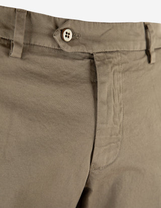 New York Chinos Militärgrön