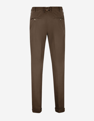 New York Chinos Mörkbrun
