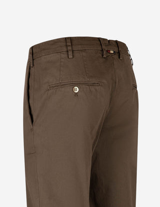 New York Chinos Mörkbrun