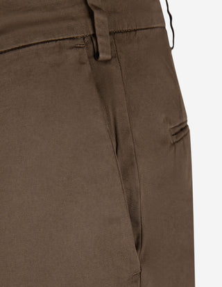 New York Chinos Mörkbrun