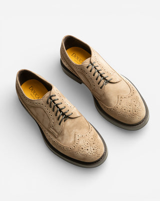 Derby Brogues Mocka Ljusbrun