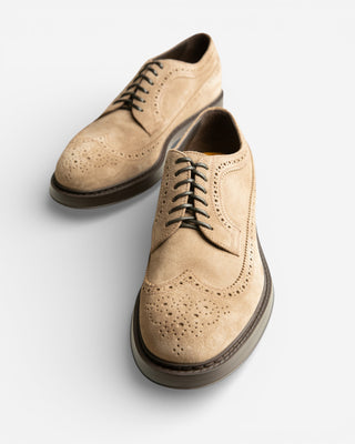 Derby Brogues Mocka Ljusbrun