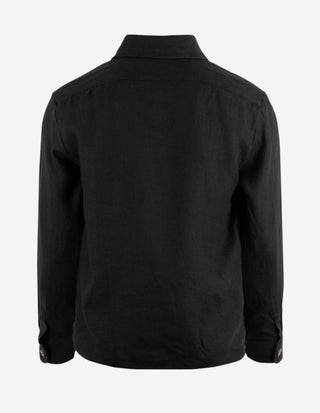 Firenze Overshirt Linne Svart