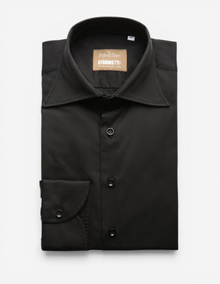 Sartorial Shirt Lättviktsbomull Svart