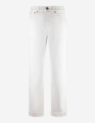 Rodolfo Jeans Selvedge Tvättad Benvit