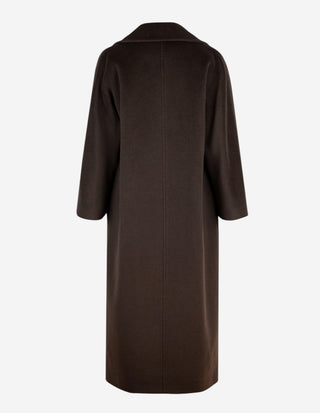 Oversized Kappa Mörkbrun