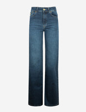 Palazzo Jeans Blå Denim