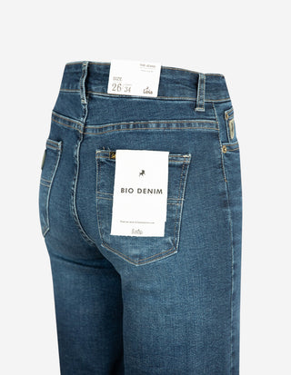 Palazzo Jeans Blå Denim
