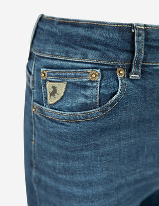Palazzo Jeans Blå Denim