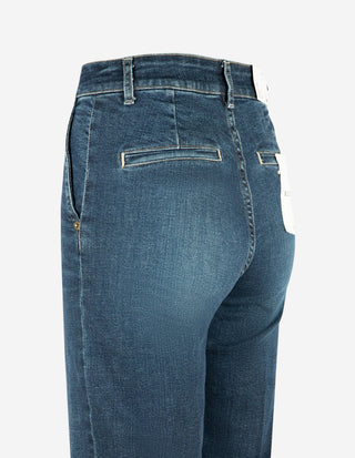 Silvia Jeans Blå