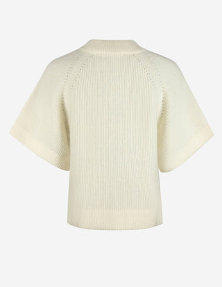 Vilanie Cardigan Ull Creme