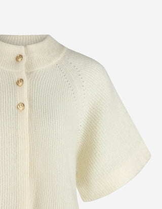 Vilanie Cardigan Ull Creme