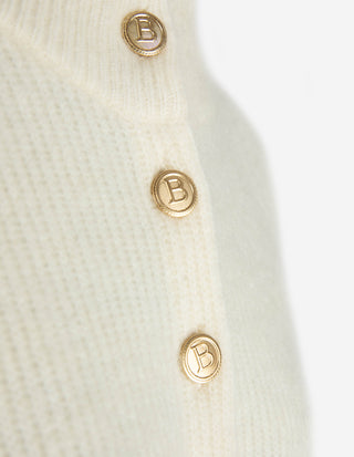 Vilanie Cardigan Ull Creme