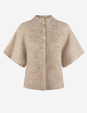 Vilanie Cardigan Ull Beige