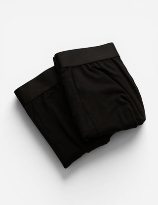 2-Pack Kalsonger Boxer Brief Lyocell Svart