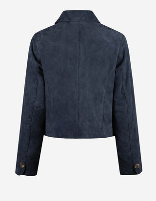 Jacka Thea Jacket 11552-2860 Suede 67100 Navy