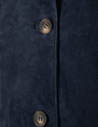 Jacka Thea Jacket 11552-2860 Suede 67100 Navy
