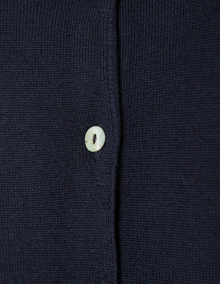 Cardigan Merinoull Navy