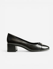 Cap Toe Pump Svart